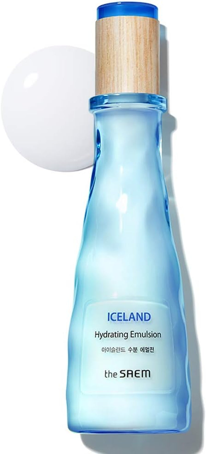 Iceland Hydrating Emulsion 4,73 Fl.Oz. - Facial Emulsion for Intensive Hydration with Iceland Mineral Water - Face Moisturizer to Provide Mild Skin Moisture and Protection