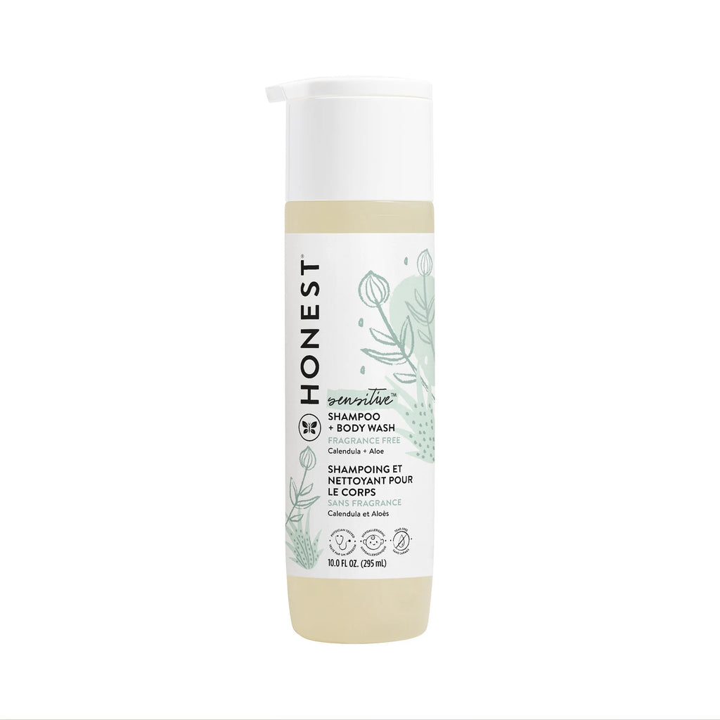 Sensitive Shampoo + Body Wash Fragrance Free - 10 Fl Oz